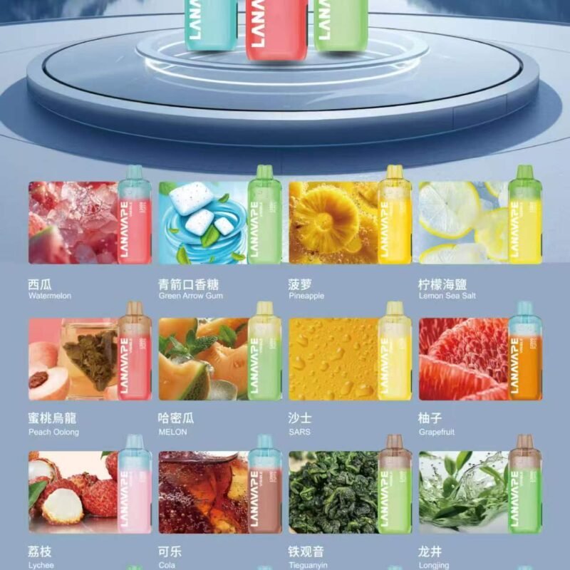 lana12000口拋棄式電子煙